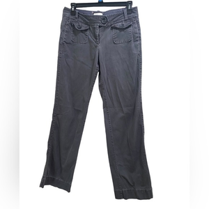 Ann Taylor Loft Marisa‎ Pants Womens size 2 Gray Wide Flared Leg
